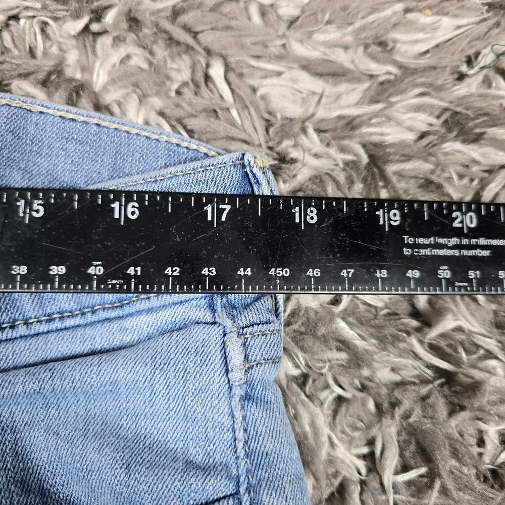 Abercrombie & Fitch Rustin Athletic Slim Jeans Mens 34x32 Light Wash Stretch